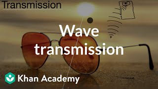 Wave transmission  Waves  Middle school physics  Khan Academy [upl. by Legyn]