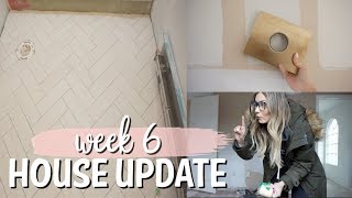 HOUSE UPDATE WEEK 6 UNTIL MOVE IN FIXER UPPER DELAYS CASATEIXEIRA [upl. by Gilberta619]