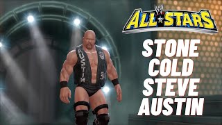 WWE All Stars  Stone Cold Steve Austin Entrance Signature Finisher 1080p60fps [upl. by Nelg]