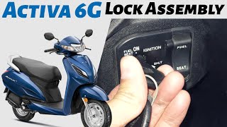 Activa6g Lock Set  Activa6G Lock Set features  Activa6G Lock details  Activa6G Lock Set Problems [upl. by Droffig353]