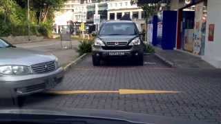 illegal parking at handicap lot attention singapore LTA and TP [upl. by Joey]