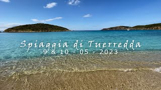 Spiaggia di Tuerredda Teulada Sud Sardegna 4k [upl. by Aninep419]