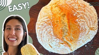 Easy Artisan Bread Recipe  Maxis Kitchen [upl. by Gaither]