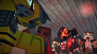 SCP008 Containment Breach Zombie Plague Minecraft Animation Remake [upl. by Letsyrk]