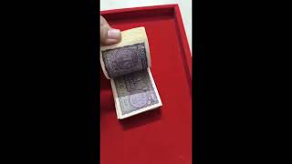 One rupee bundles from the same rim signed by IJ Patel onerupee banknotes viralvideo collection [upl. by Yenalem]