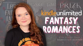 Fantasy Romance Recommendations on Kindle Unlimited [upl. by Elleynad]