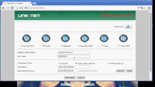 Como Cambiar La Contraseña De Mi Router LinkNet [upl. by Lloyd]