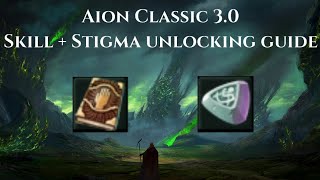 Aion Classic EU 30 Skills and Stigma Acquisition Guide  Creator code  KHANAECLIPSE [upl. by Kant]