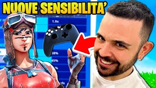 le Mie Nuove SENSIBILITA Aggiornate  FORTNITE [upl. by Lyreb564]