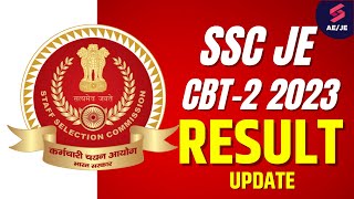 SSC JE CBT 2 Result 2023 Update  SSC JE CBT 2 Result kab aayega [upl. by Lenoil986]