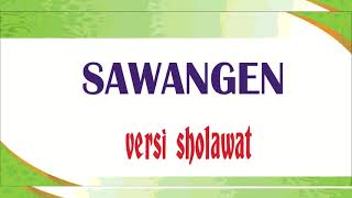 sholawat ayo sholawat versi sawangen  karaoke nada cewek [upl. by Dahraf]