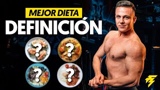 La MEJOR DIETA para DEFINICIÓN MUSCULAR según la ciencia [upl. by Schinica]