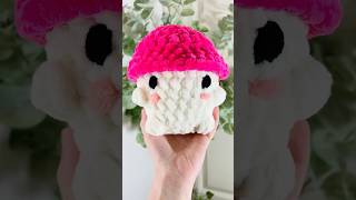 CROCHET MUSHIE BOY MUSHROOM shorts crochet mushroom [upl. by Burley285]