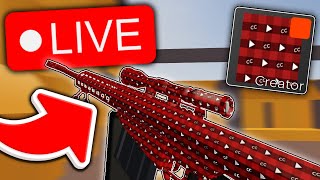 🔴 LIVE  Giving CREATOR SKIN In Arsenal Roblox Arsenal [upl. by Yehs]