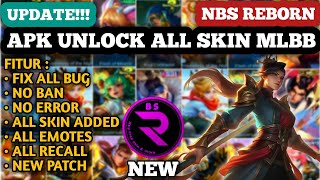 NBS REBORN 2024 LATEST VERSION  INJECTOR ML  APK UNLOCK ALL SKIN MOBILE LEGENDS [upl. by Illoh824]