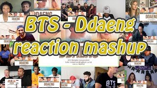 BTS 땡 Ddaeng lyrics video｜reaction mashup [upl. by Ztnaj215]