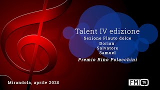 Talent 4  Categoria Flauto dolce Sinfonia per un addio byAM [upl. by Trinee320]