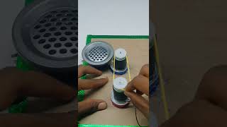 Speaker Test • Dc Motor  dcmotor tech youtubeshorts dcmotorproject [upl. by Romo]