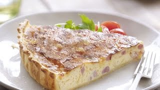 🥧 Quiche Lorraine con bacon y queso  Recetas Buitoni [upl. by Melba]