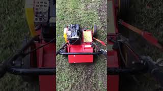 Wolf Garten UV 32 B Plus scarifier dethatcher vertikutierer power rake Kawasaki FA engine motor [upl. by Dougall928]