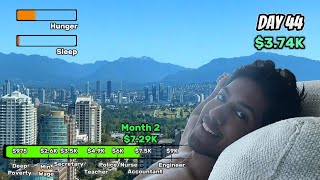 Homeless to RICH Moving into a 5000Month Apartment [upl. by Nyleek]