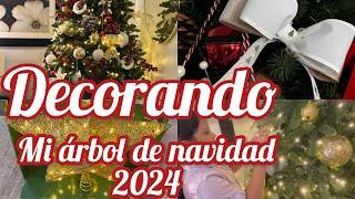 DECORANDO EL ARBOL DE NAVIDA IDEAS PARA ARBOR DE NAVIDAD TRADICIONAL [upl. by Ahsiem]