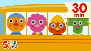 The Wheels On The Bus  featuring Noodle amp Pals   More Kids Songs from Super Simple Songs [upl. by Yrmac]