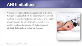 Apnea hypopnea index [upl. by Byrne825]
