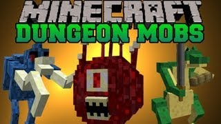 Minecraft Mod Showcase  Dungeon Mobs Mod  Mod Review [upl. by Ferrel]