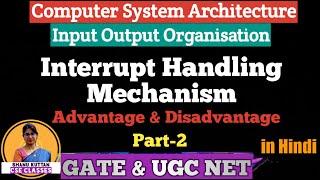 L413 Interrupt Handling Mechanism  Interrupts  Part2  Computer Architecture  COA  CSA [upl. by Lucie]