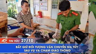 BẮT GIỮ ĐỐI TƯỢNG VẬN CHUYỂN MA TÚY SAU VỤ VA CHẠM GIAO THÔNG I THKG [upl. by Ludwog]