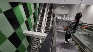 Incredible Depth MRT Laluan Putrajaya Line PYL Ampang Park MultiLevel Station KL Kuala Lumpur [upl. by Malca]