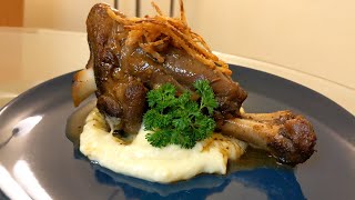 Lamb Shanks Recipe Greek Style 🤤😋 STIFADO  How to Make Roasted Lamb shank [upl. by Azrim]