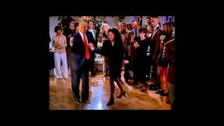 Trump Dancing at Party with Elaine from Seinfeld [upl. by Mailand136]