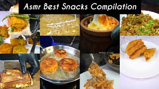 Asmr Best Snacks Recipes Compilation 😍😋asmr asmrsounds snacks snacktime streetfood [upl. by Nalra]