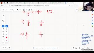 Grade 3 Maths Olympiad Class42 Fraction amp Money 25th July [upl. by Liemaj]