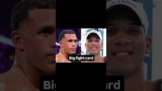 The Benavidez vs Morrell card davidbenavidez davidmorrell pitbullcruz brandonfigueroa boxing [upl. by Asenev732]