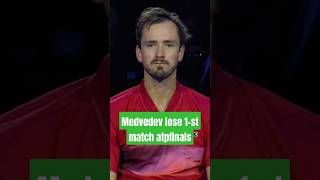 Medvedev🎾Fritzatp finalsMedvedev lose 1st match [upl. by Bourke]