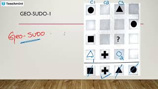 Geo Sudo Challenge  Gamified Aptitude  CognizantCTSCapgeminiAdobeGATE [upl. by Masry809]