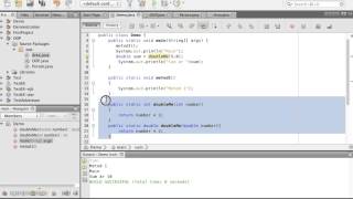 Programmering 1 i Java 08  Metoder [upl. by Annyahs]