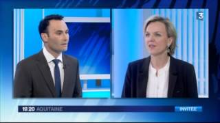 Virginie Calmels quotje ne suis pas un profil classique dans ce milieuquot [upl. by Brecher]