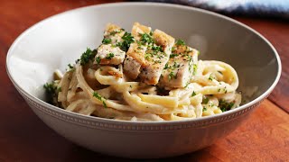 The Best DairyFree Chicken Alfredo • Tasty [upl. by Pastelki]