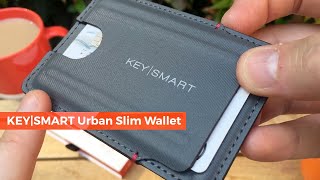 KeySmart Urban Slim Wallet  Everyday Carry Essentials [upl. by Coppinger784]