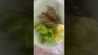 Steak Dinner … So Delicious food steak mashedpotatoes broccoli coli [upl. by Lalat]