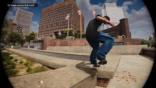 Session Skate Sim Crook To Bluntslide [upl. by Esinaj]