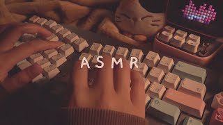 Aluminum Keyboard Collection  Cozy ASMR no midroll ads ☁ [upl. by Ettennyl]