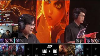 Caedrel With Chat FULL GAME🔴WBG VS EDG🔴 [upl. by Rianna161]