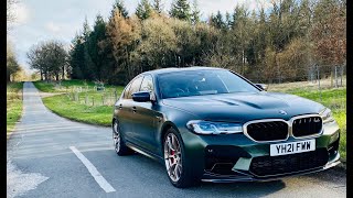 BMW M5 CS on road review Greatest M5 ever [upl. by Sulecram]