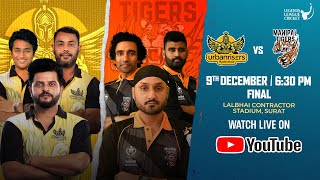 LIVE  Urbanrisers Hyderabad VS Manipal Tigers  Final Match  Legends League Cricket 2023  LLC2023 [upl. by Elconin]