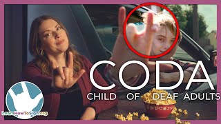 ASL Teacher Breaks Down CODA Movie [upl. by Nadaba]